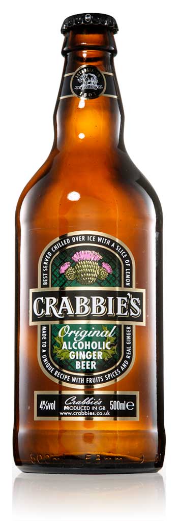 Crabbies - Ginger Beer 4pk Bottles (4 pack 11.2oz bottles)