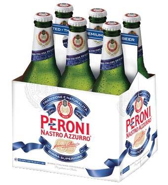 Peroni - Nastro Azzurro (6 pack 11.2oz cans)