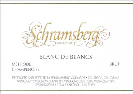 Schramsberg - Blanc de Blancs Brut 2020 (750ml)