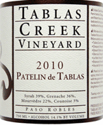 Tablas Creek - Patelin de Tablas Paso Robles 2022 (750ml)